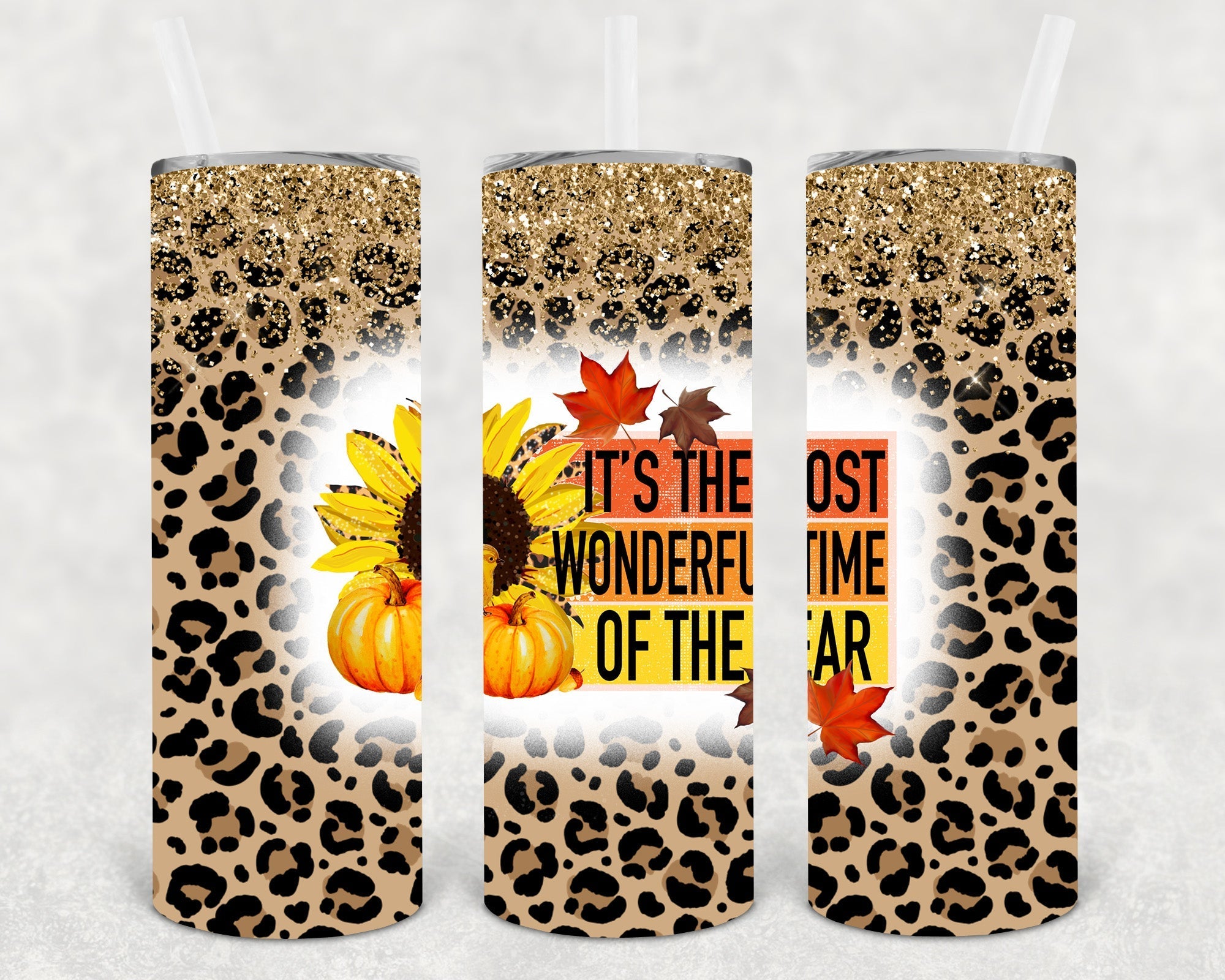It's the Most Wonderful Time of the Year 20 oz Skinny Tumbler
