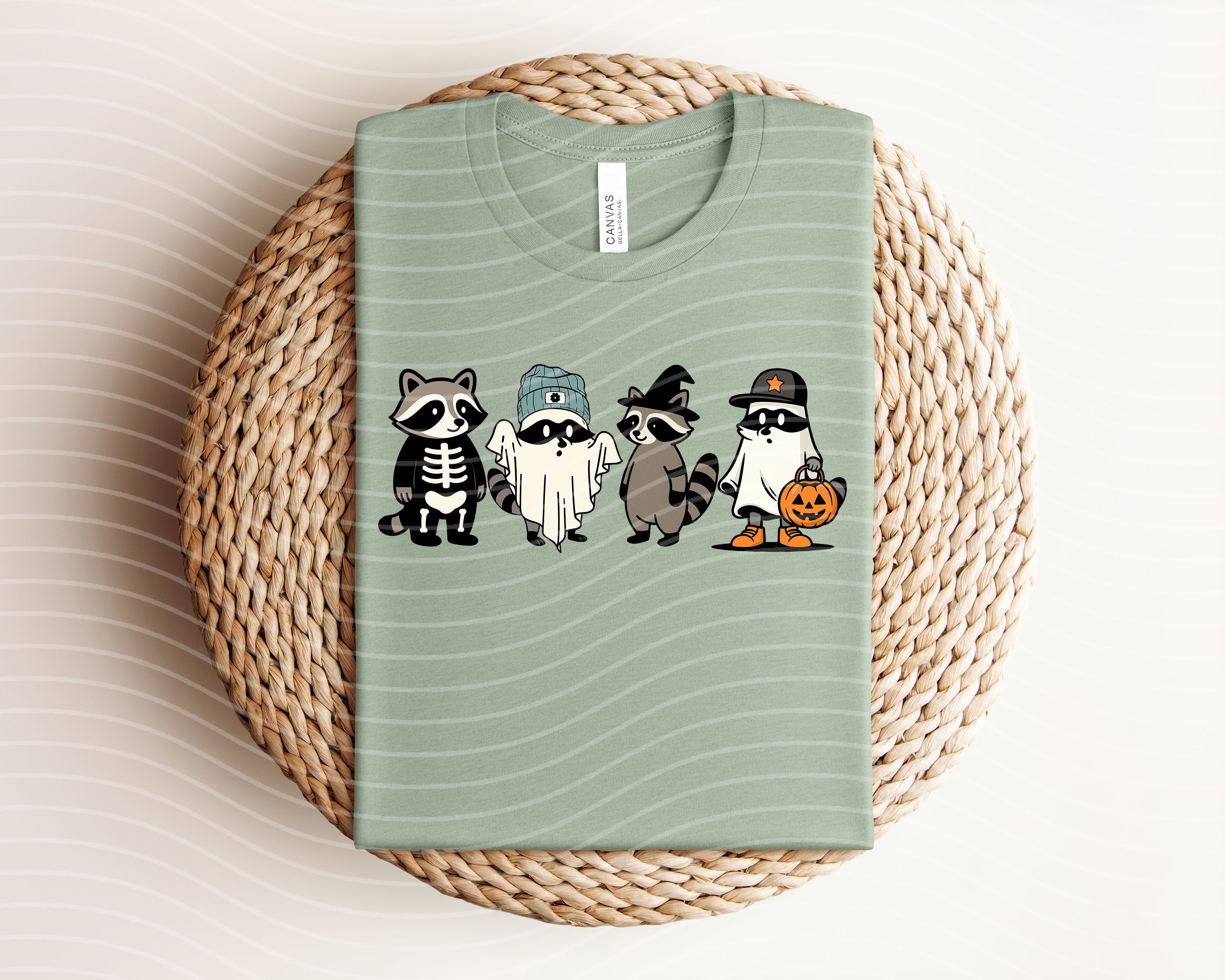 Spooky Raccoons Graphic Tee