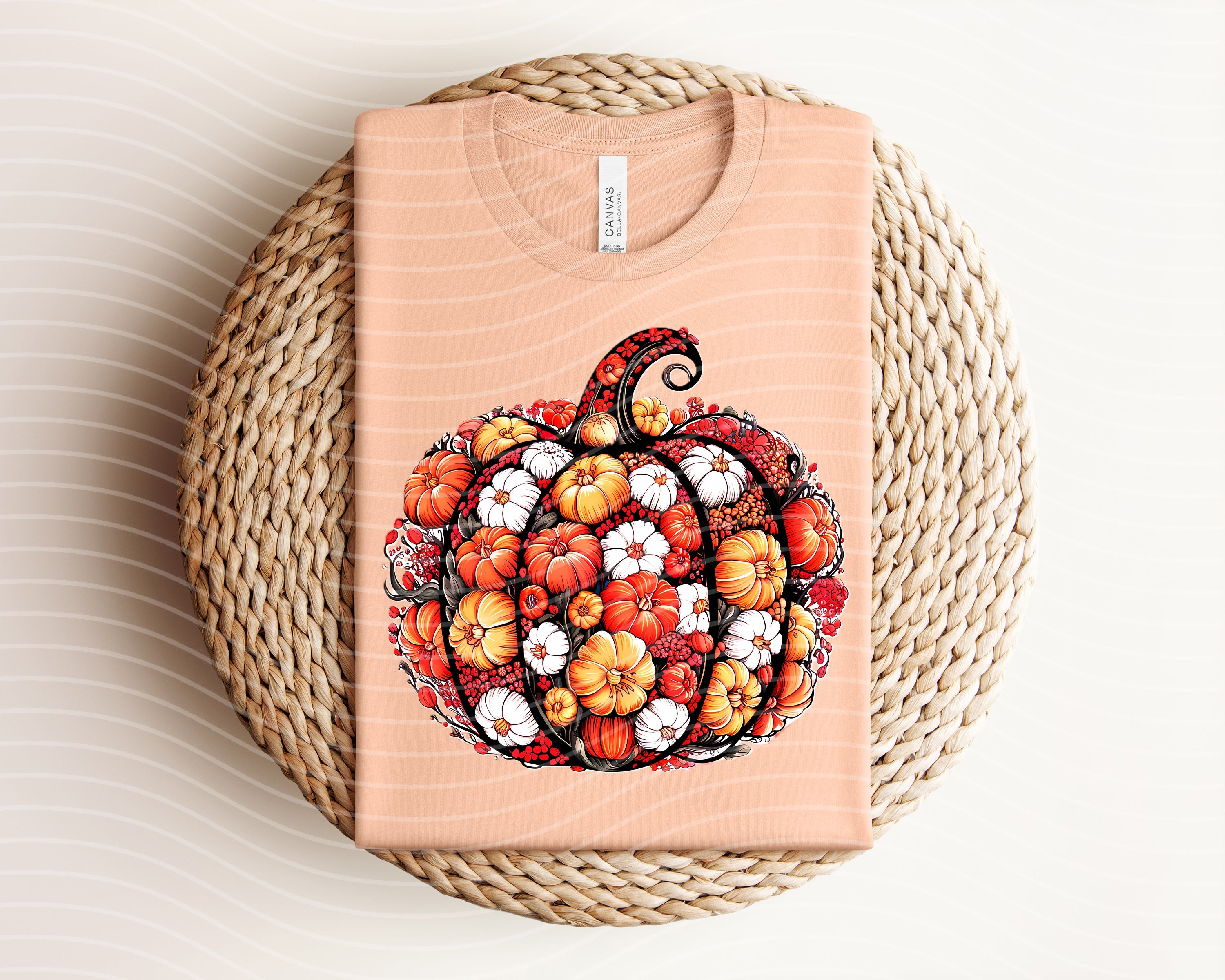 Floral Pumpkin Graphic Tee