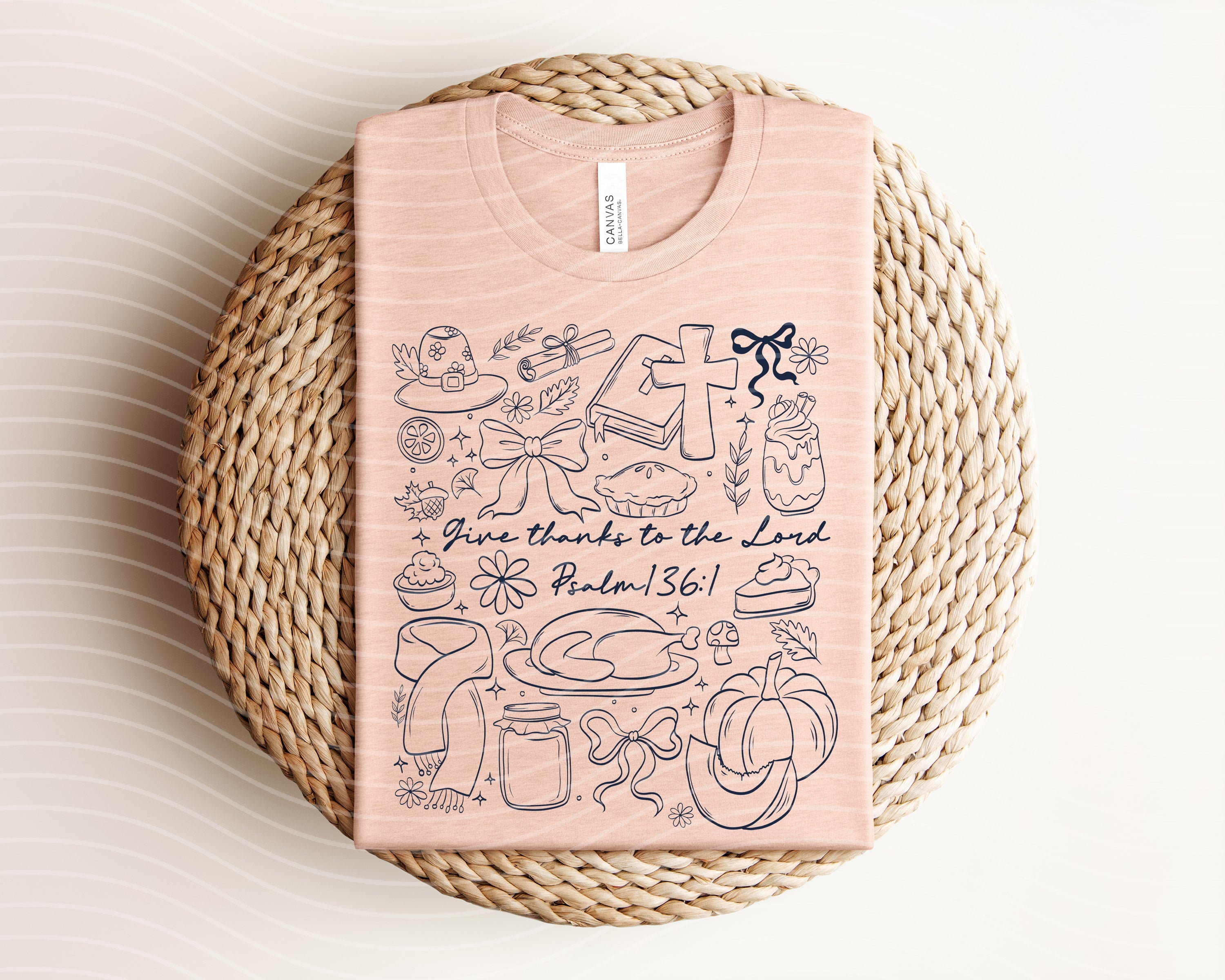 Give Thanks to the Lord Graphic Tee