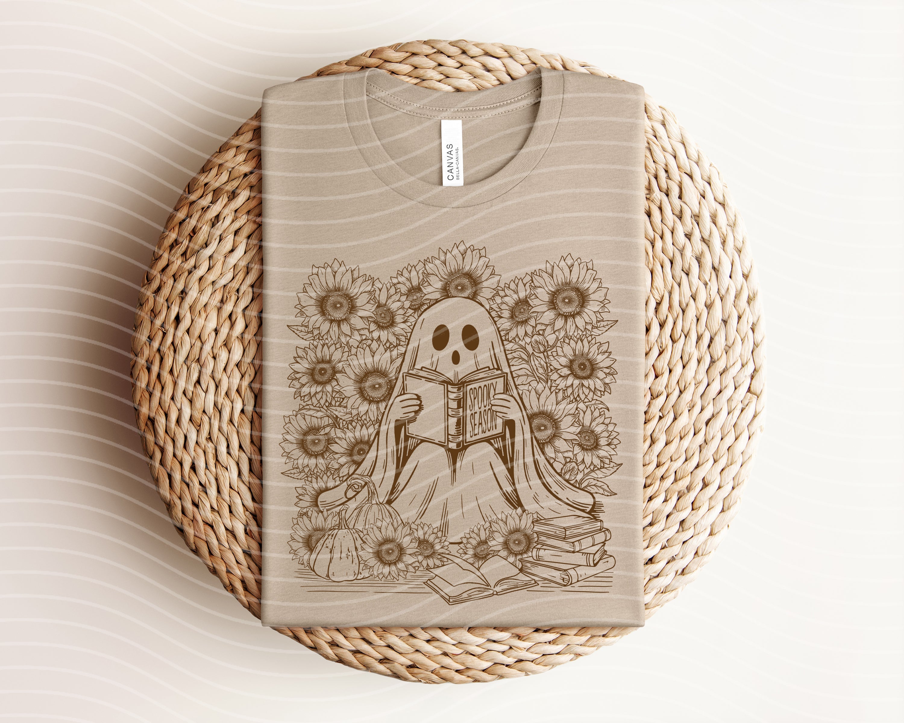 Spooky Season Sunflowers Graphic Tee