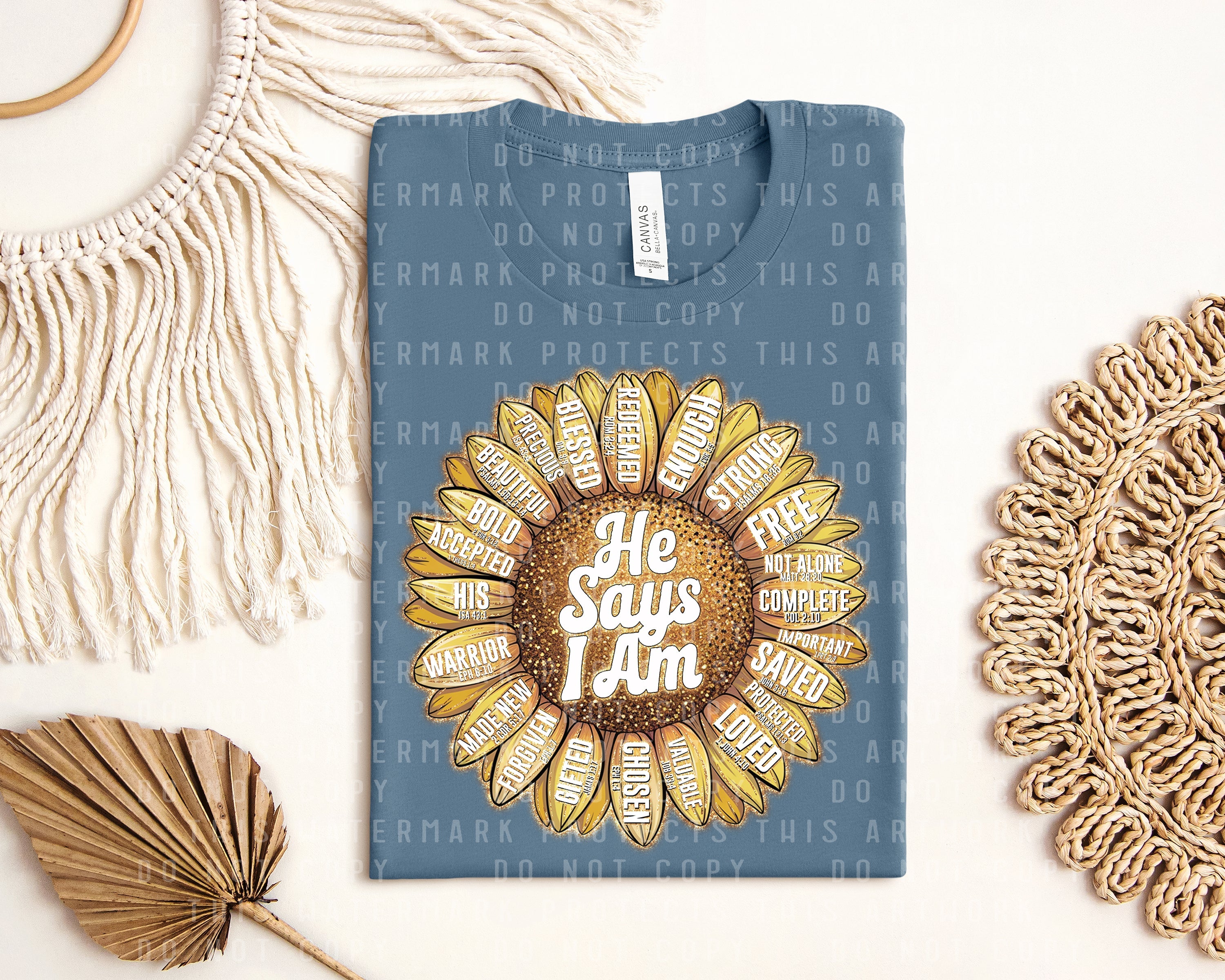 He Says I Am Graphic Tee