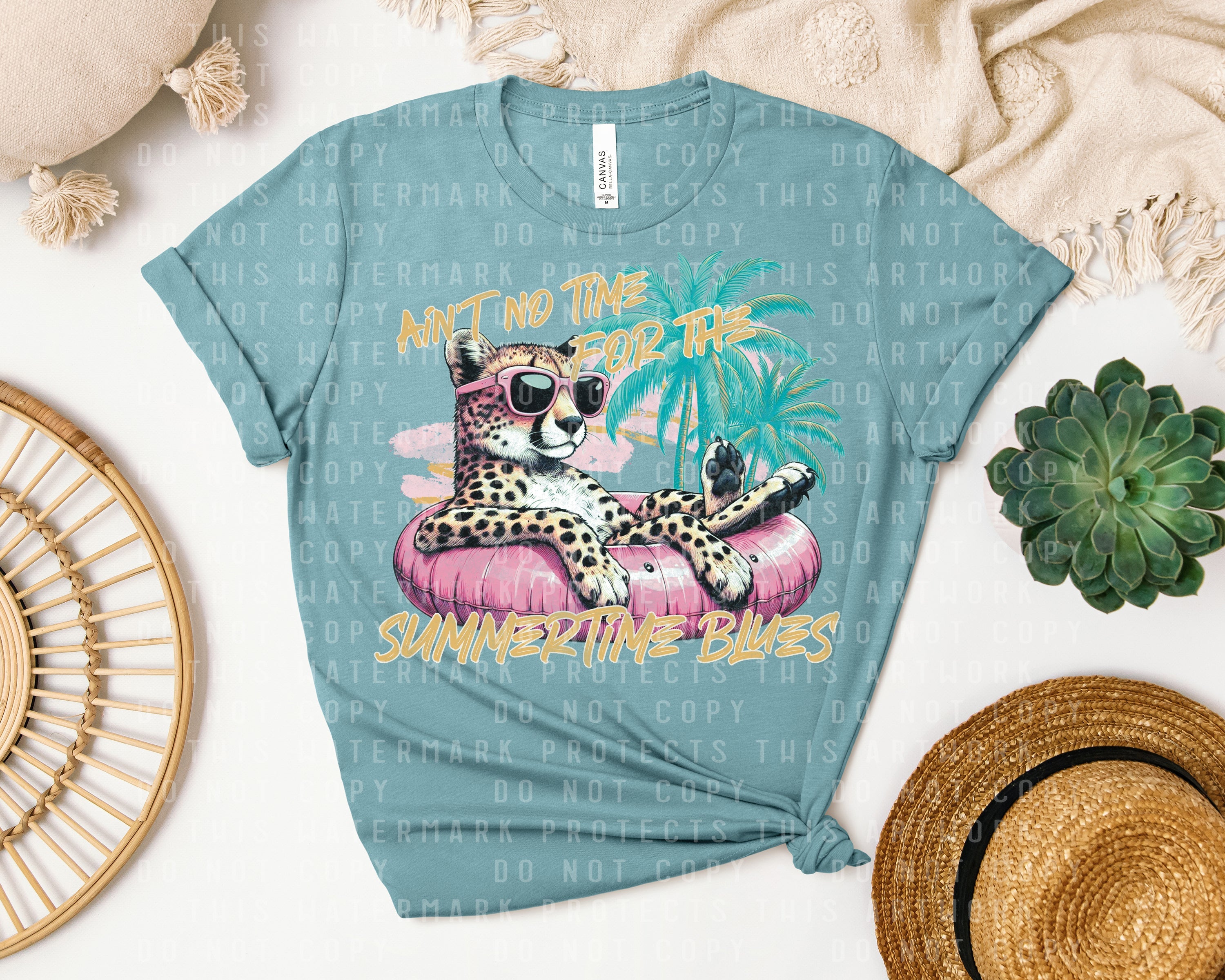 Ain't No Time for the Summertime Blues Graphic Tee