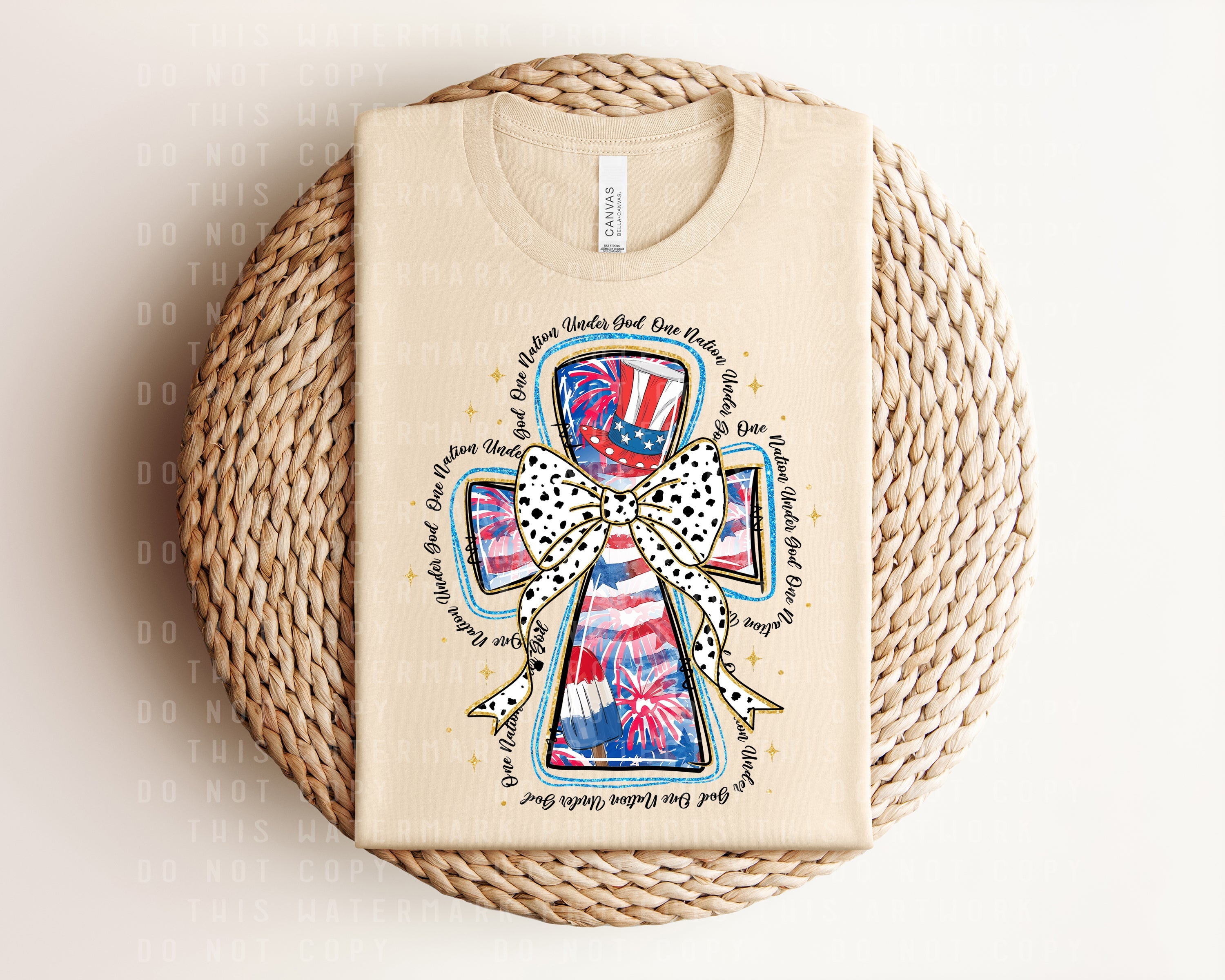 One Nation Under God Graphic Tee