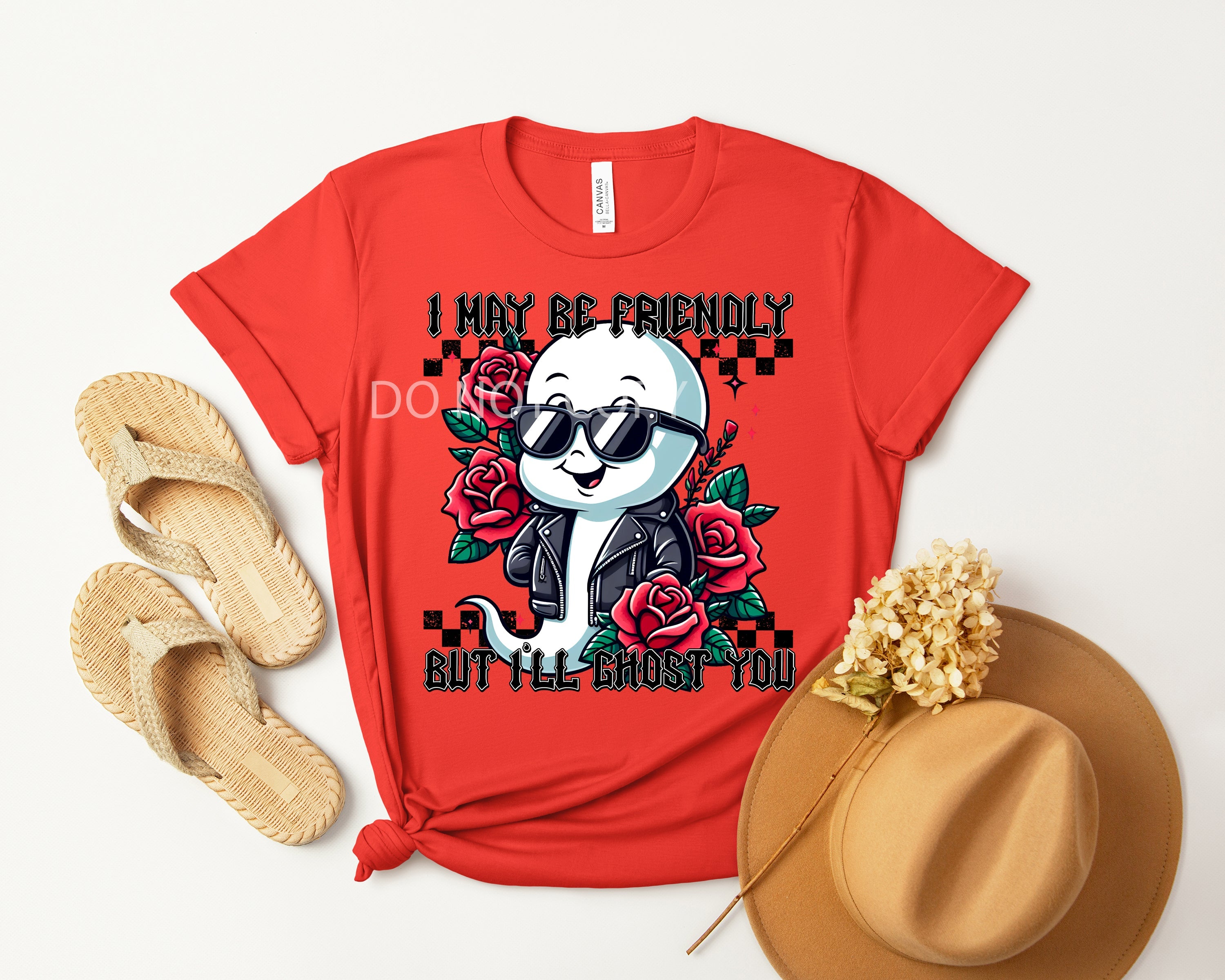I May Be Friendly Graphic Tee