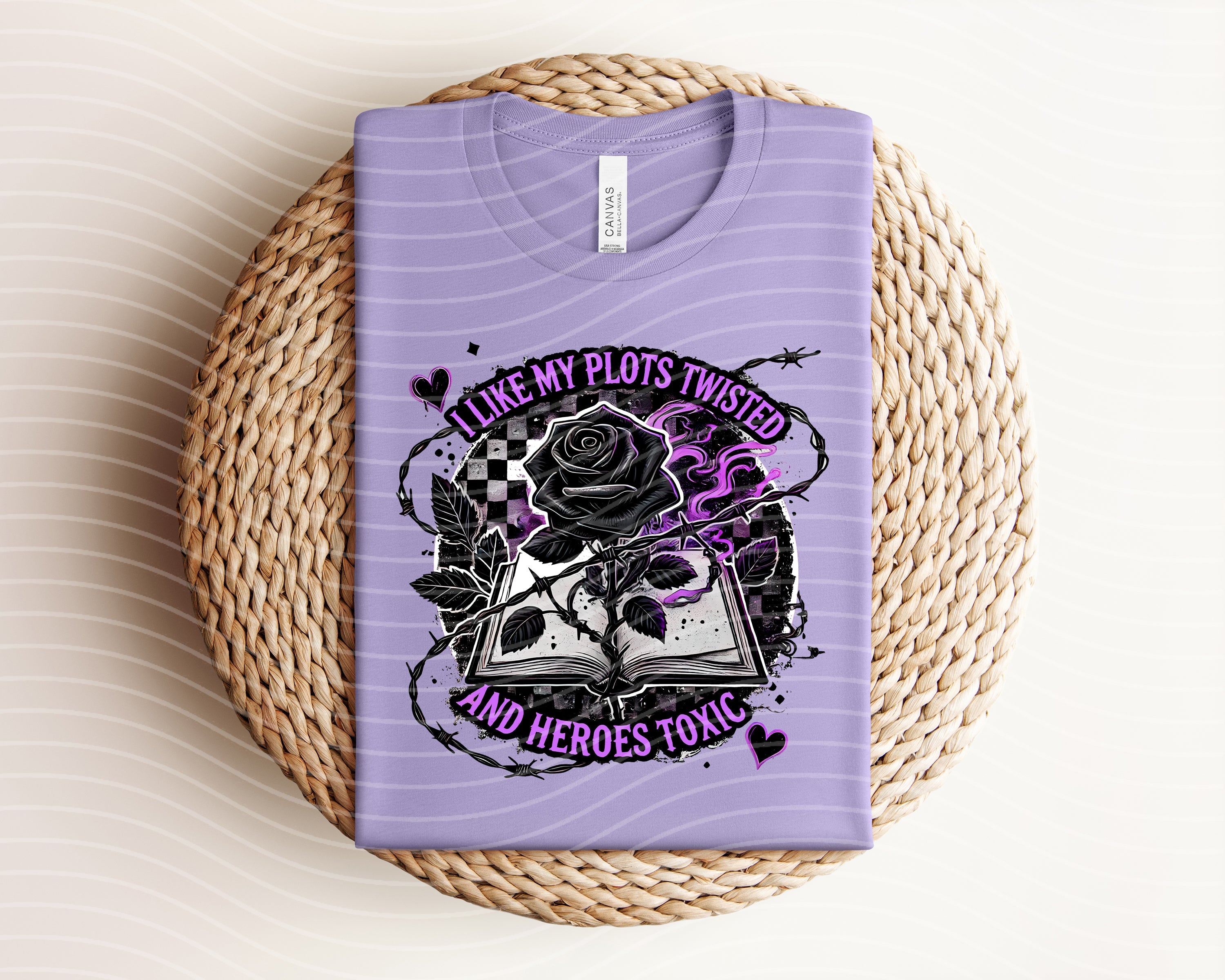 I Like My Plots Twisted Graphic Tee