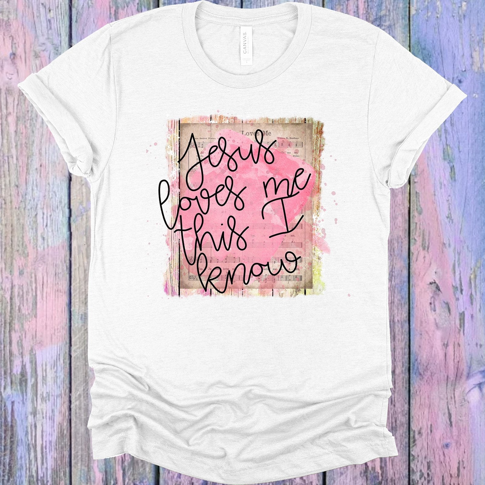 Jesus Loves Me This I Know Graphic Tee