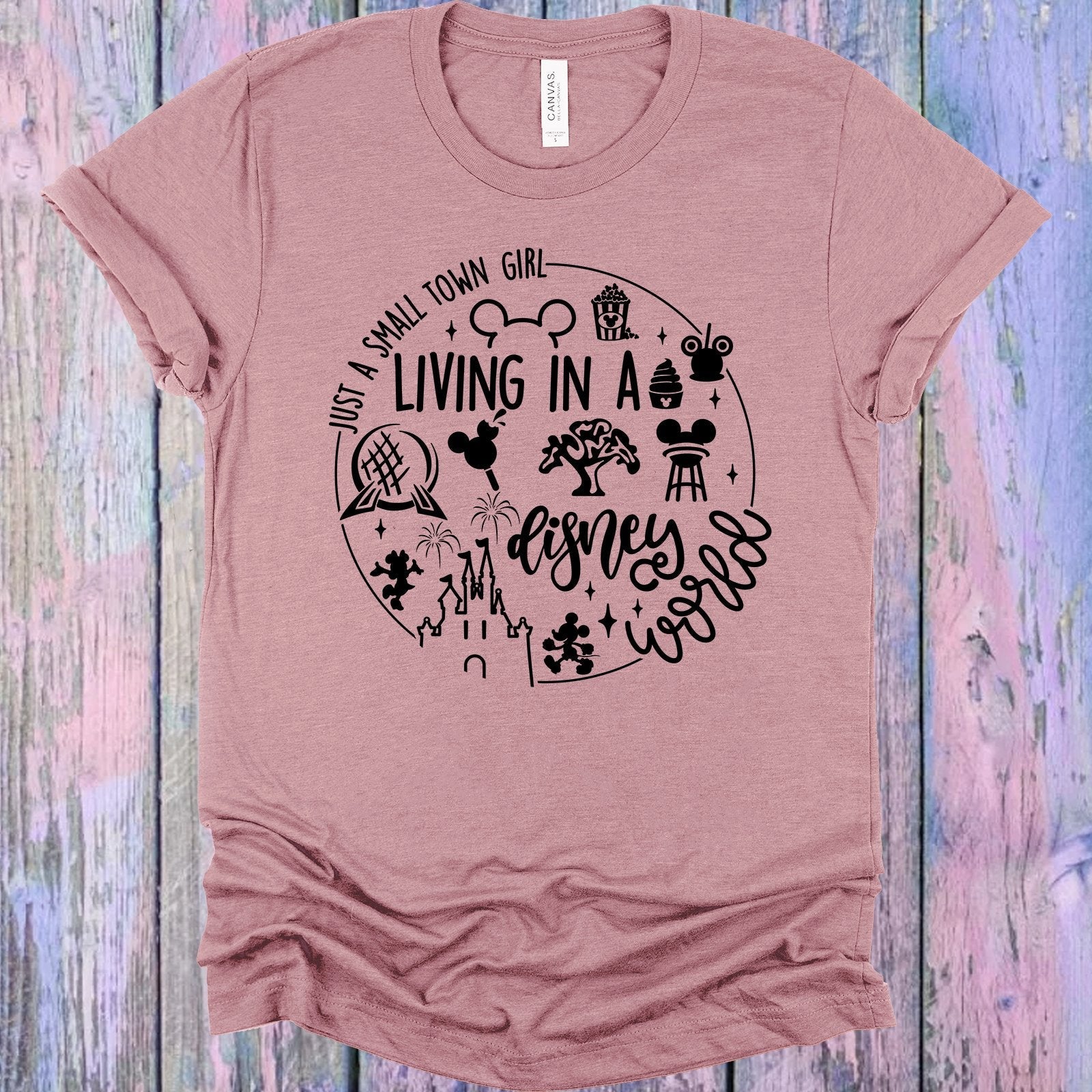Just a Small Town Girl Living in a World Graphic Tee