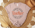 Thankful Blessed & Kind of a Mess Teacher Graphic Tee