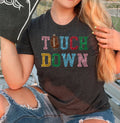 Touchdown Faux Glitter Graphic Tee