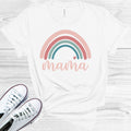Mama Rainbow Graphic Tee
