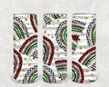 Merry and Bright Rainbow 20 oz Skinny Tumbler
