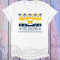 Michigan Ugly Sweater Graphic Tee