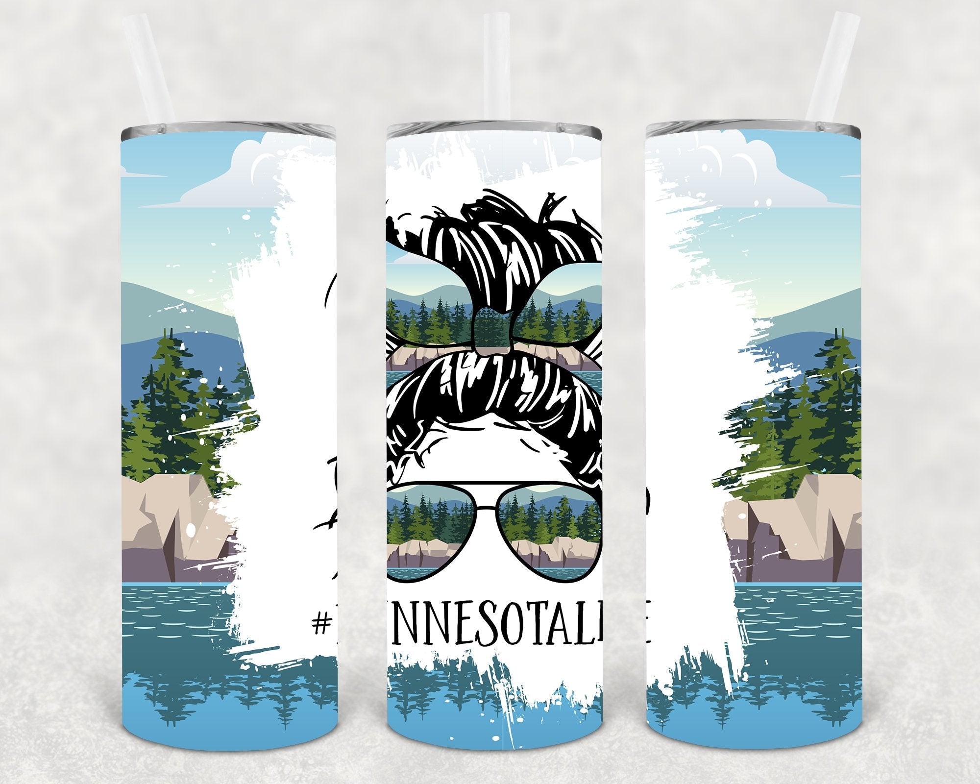 Minnesota Life 20 oz Skinny Tumbler