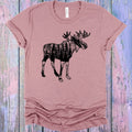 Moose Mandala Graphic Tee