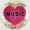 Car Coaster Set - Music