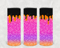 Neon Leopard 20 oz Skinny Tumbler