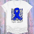 Nobody Fights Alone Blue Ribbon Graphic Tee