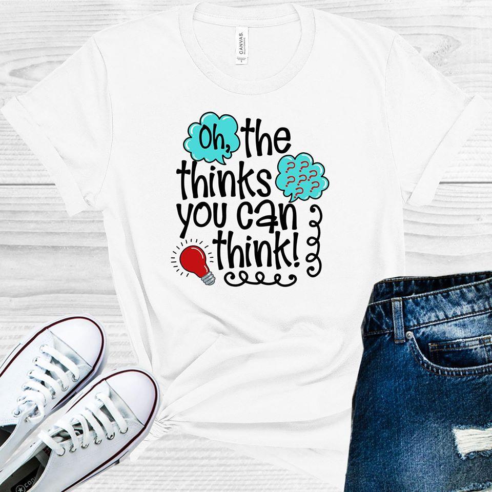 Oh the Thinks You Can Think Graphic Tee