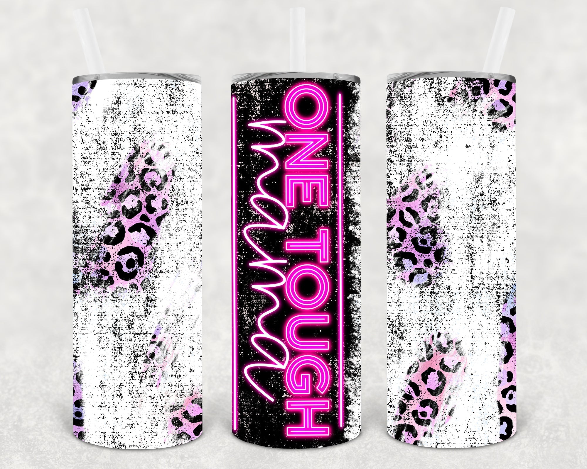 One Tough Mama 20 oz Skinny Tumbler