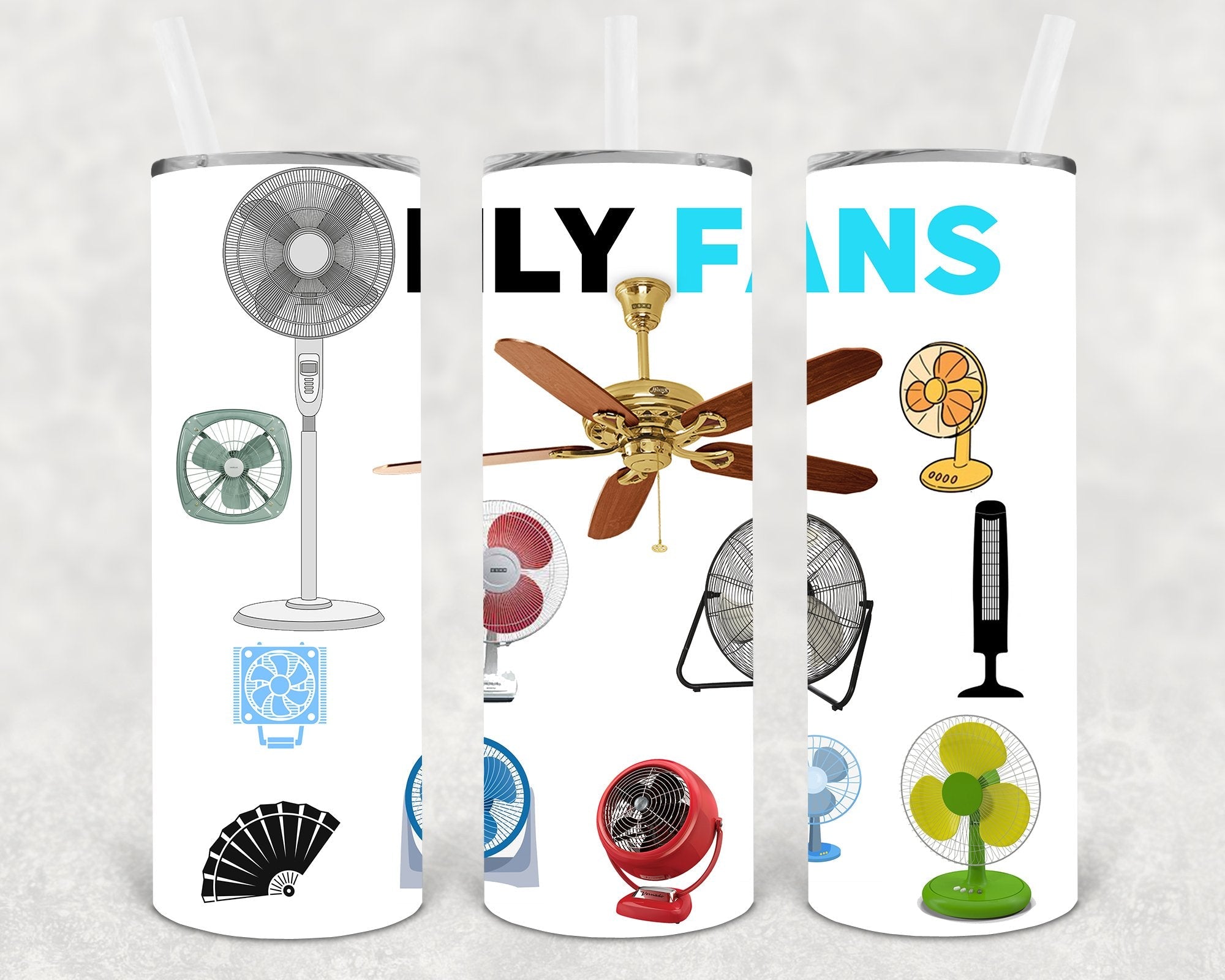 Only Fans 20 oz Skinny Tumbler