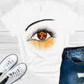 Orange Ribbon Awareness Eye Graphic Tee