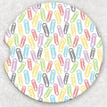 Car Coaster Set - Paper Clips