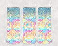 Peace Flowers 20 oz Skinny Tumbler