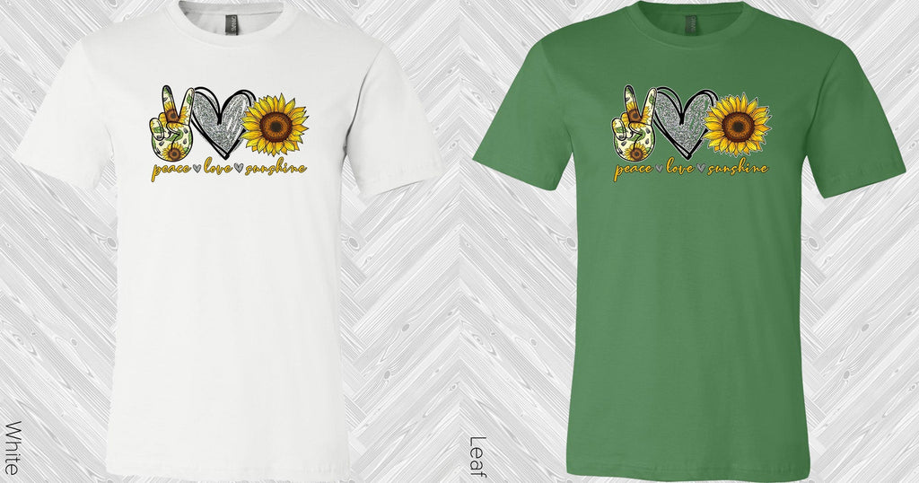 Peace Love Sunshine Graphic Tee
