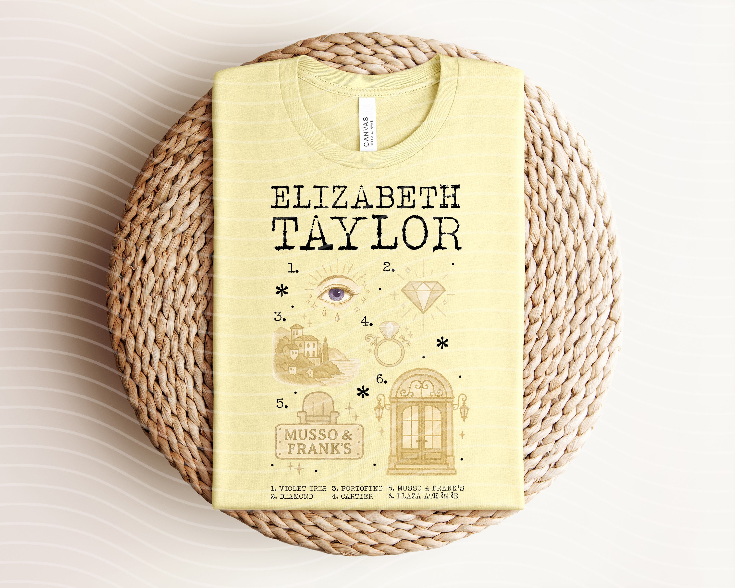 Elizabeth Taylor Graphic Tee