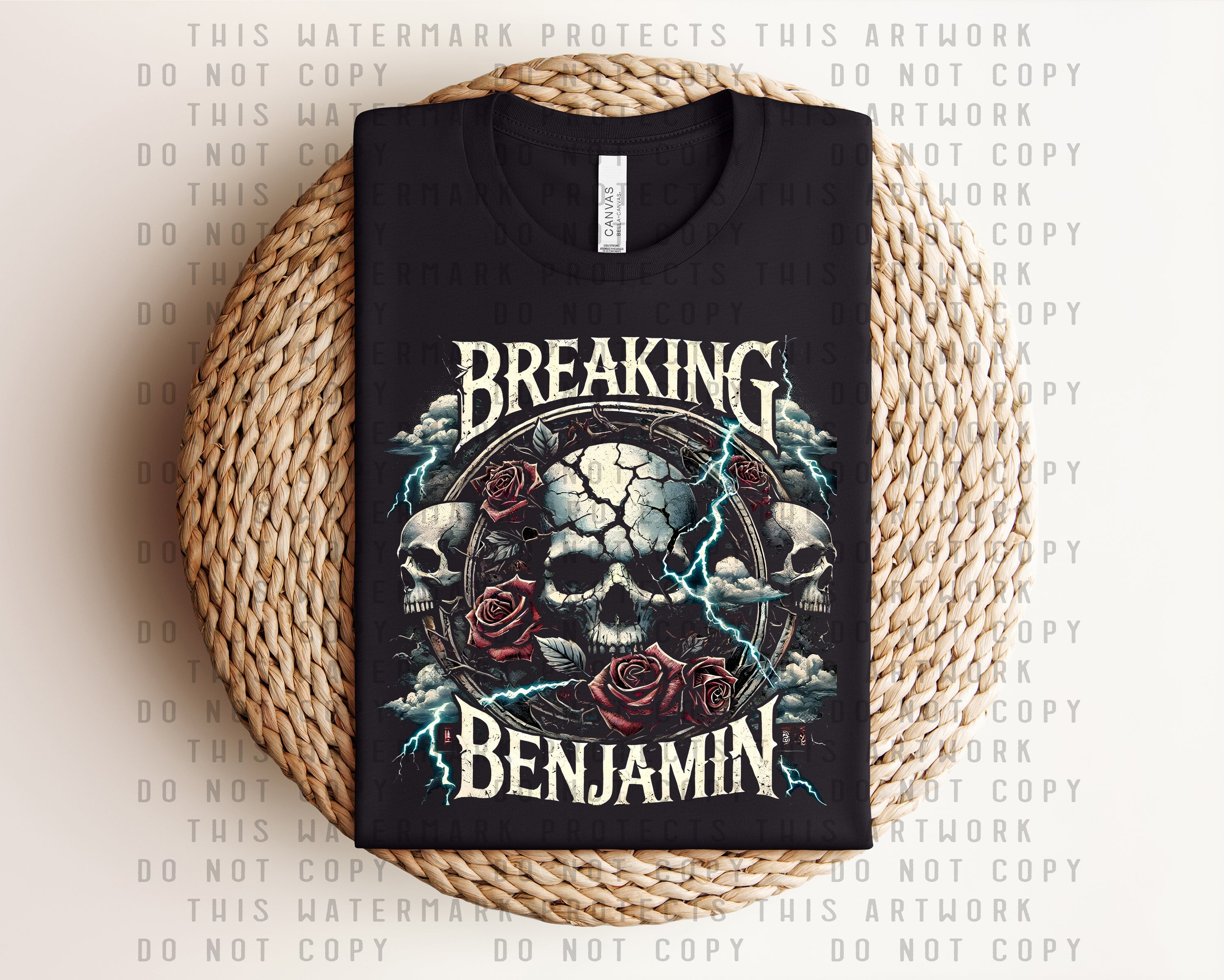 Breaking Benjamin Concert Graphic Tee