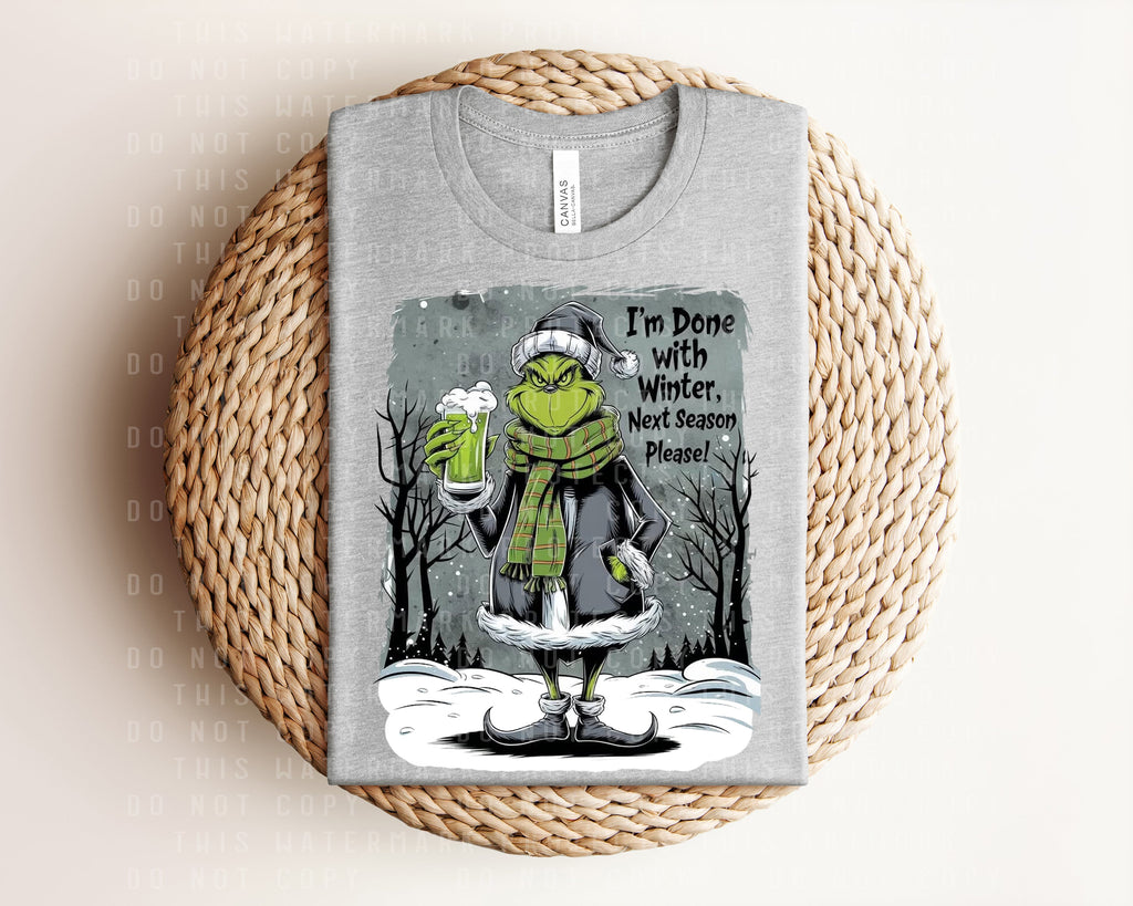 I'm Done with Winter Graphic Tee