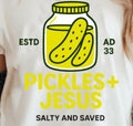 Pickles + Jesus Graphic Tee