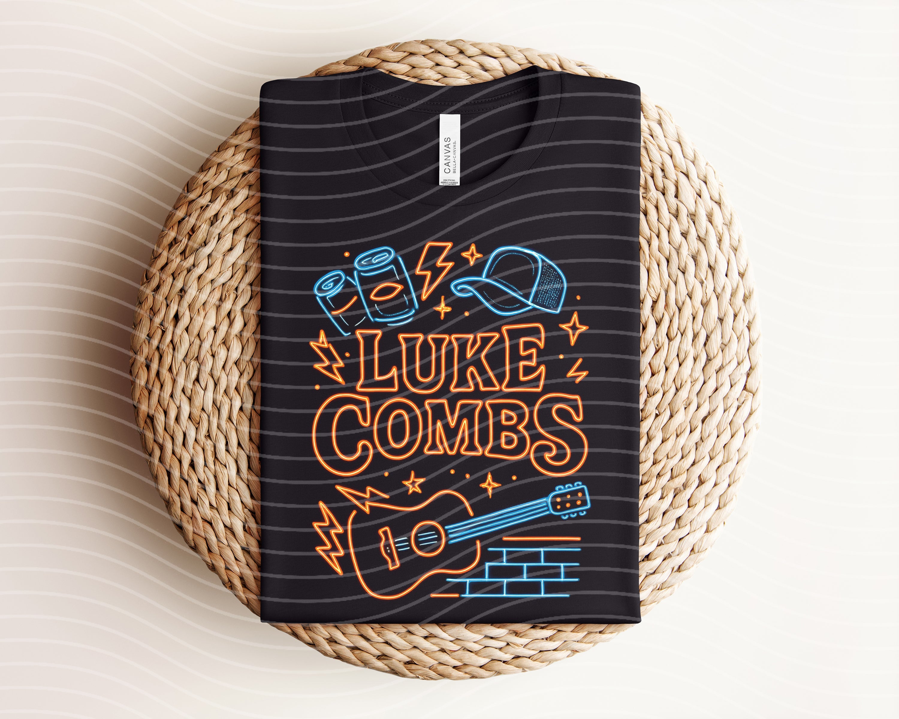 Luke Combs Neon Graphic Tee