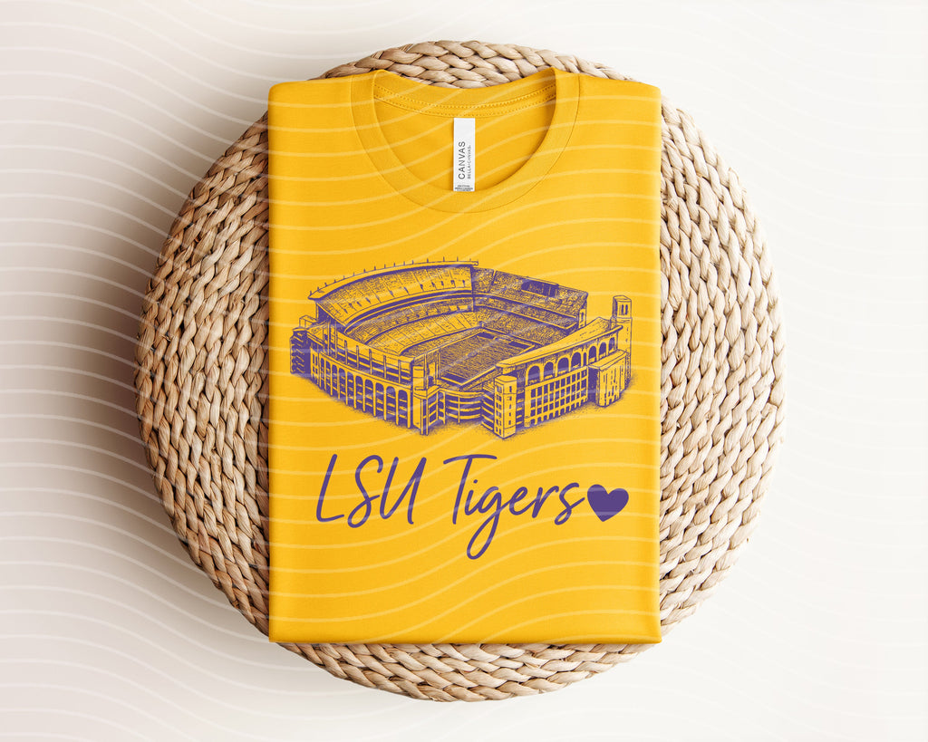 Tigers Stadium Graphic Tee