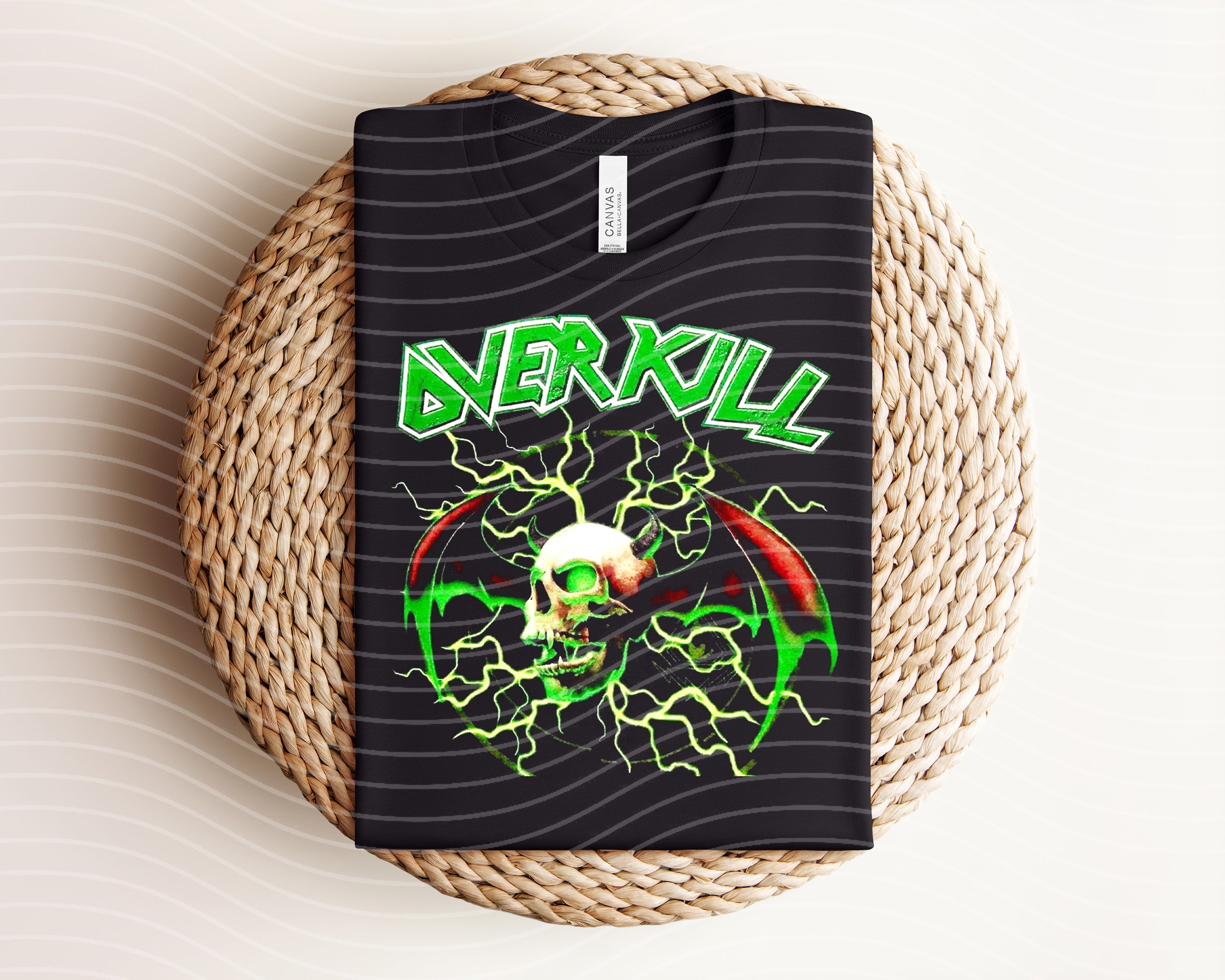 Overkill Concert Graphic Tee
