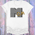 MTV Mom Race Flag Graphic Tee