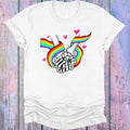 Rainbow Skeleton Graphic Tee