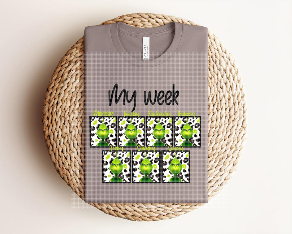 My Week Graphic Tee