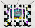 Breaking News I Don't Care 20 oz Skinny Tumbler