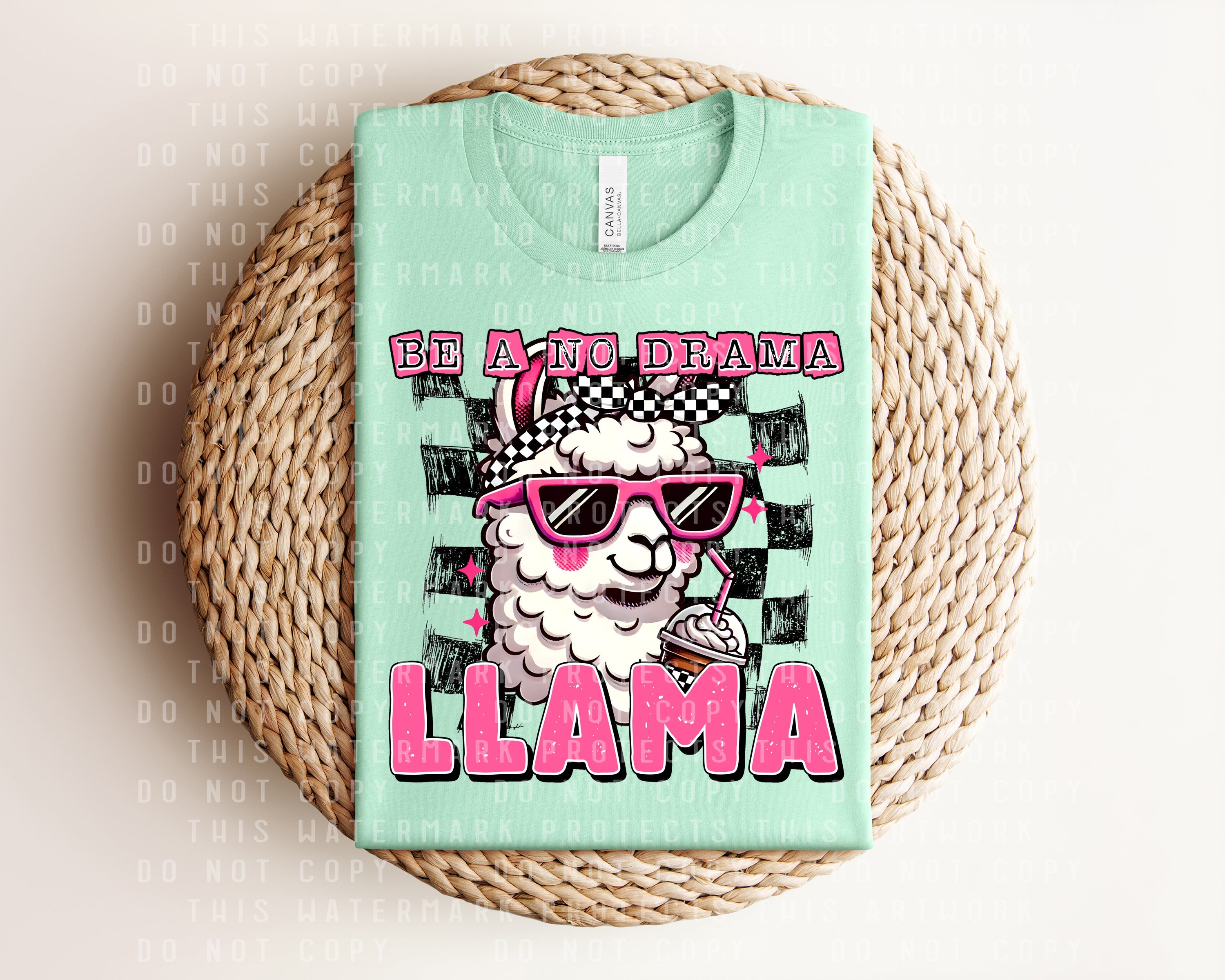 Be a No Drama Llama Graphic Tee