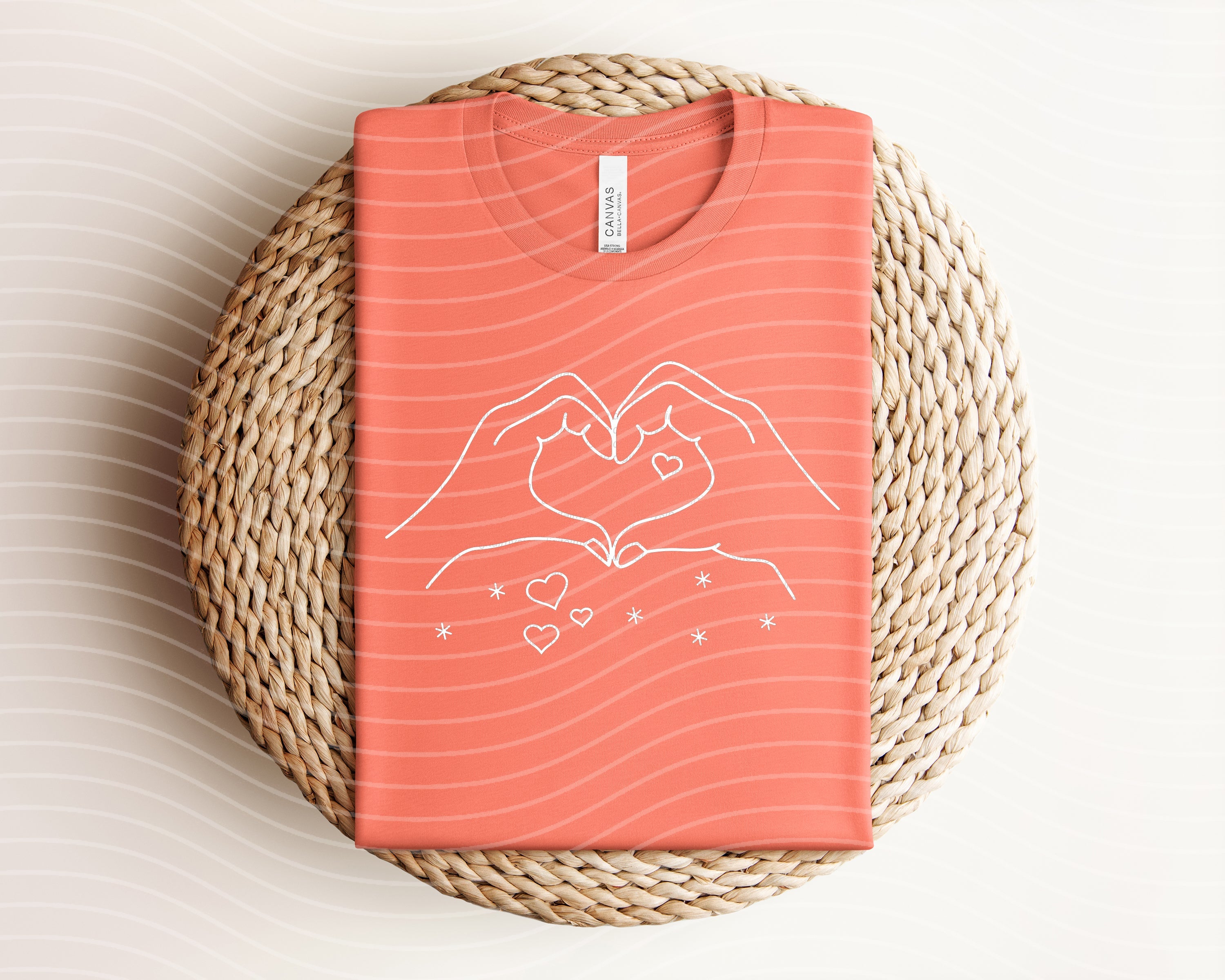 Heart Hands Graphic Tee