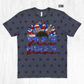 Home of the Free Because of the Brave Graphic Tee