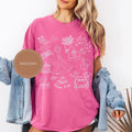 Wedding Doodle Icons Graphic Tee