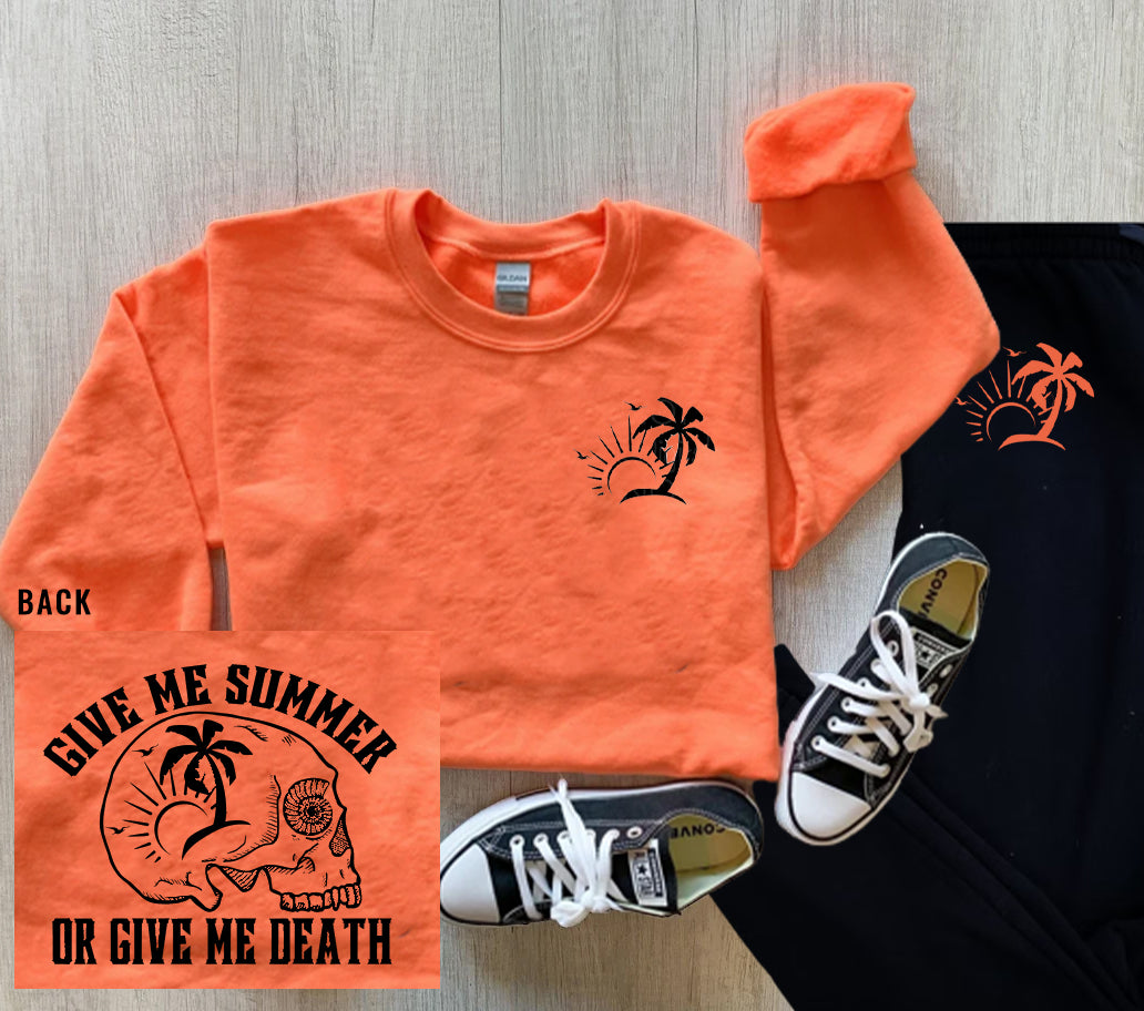 Give Me Summer or Give Me Death Graphic Tee