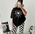 Skeleton Heart Graphic Tee