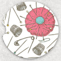 Car Coaster Set - Sewing