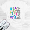 She Works Willingly with Her Hands - Occupational Therapist Graphic Tee