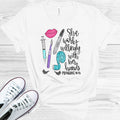 She Works Willingly with Her Hands - Plastic Surgeon Graphic Tee