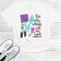 She Works Willingly with Her Hands - Ultrasound Tech Graphic Tee